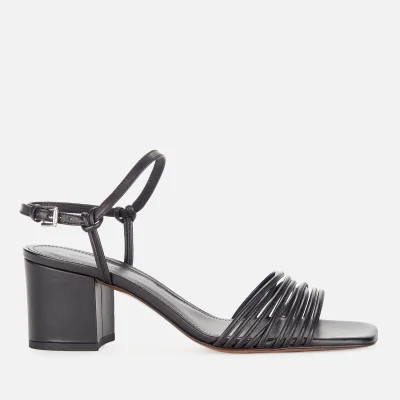 Whistles Women's Multi Strappy Block Heeled Sandals - Black