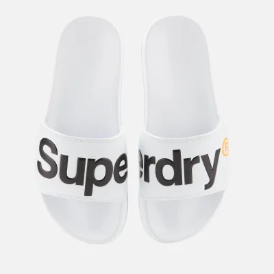 Superdry Men's Classic Pool Slide Sandals - Optic