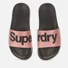 Superdry Women's Pool Slide Sandals - Rose Gold - Image 1