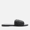 Superdry Women's Woven Slide Sandals - Black - Image 1