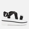 Tommy Jeans Women's Pop Color Flatform Sandals - Black/White - Image 1