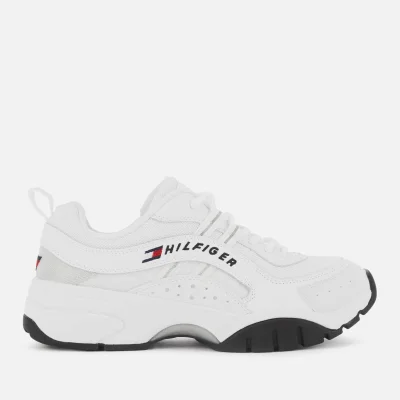 Tommy Jeans Men's Heritage Running Style Trainers - White