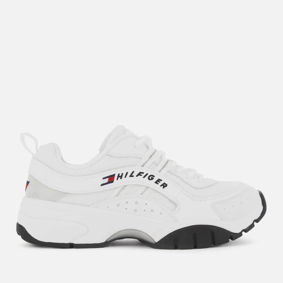 Tommy Jeans Men's Heritage Running Style Trainers - White Image 1