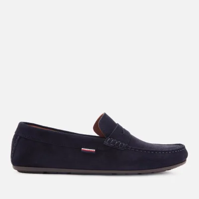 Tommy Hilfiger Men's Classic Suede Penny Loafers - Desert Sky