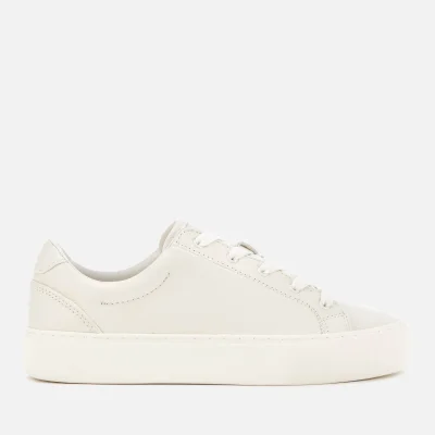 UGG Women's Zilo Leather Cupsole Trainers - White