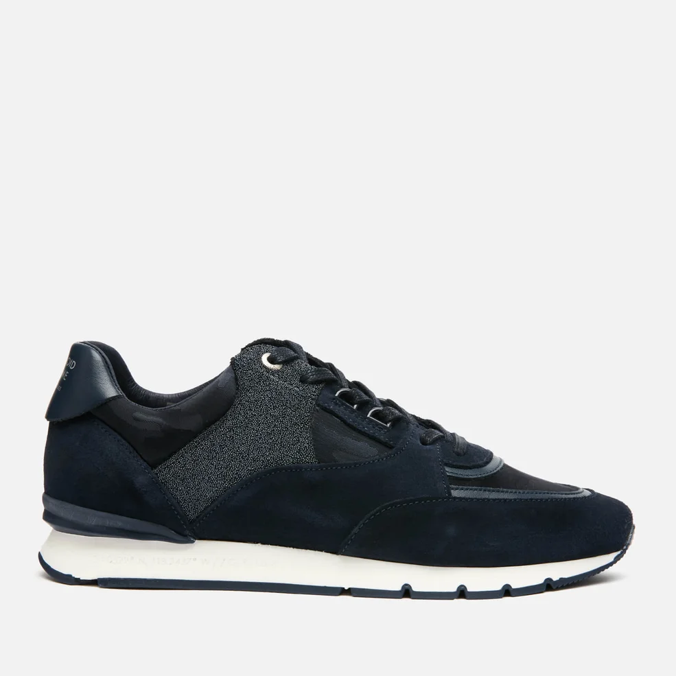 Android Homme Men's Belter 2.0 Caviar Camo Running Style Trainers - Dark Azure Image 1