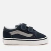 Vans Toddler's Old Skool Velcro Trainers - Dress Blues/Drizzle - Image 1