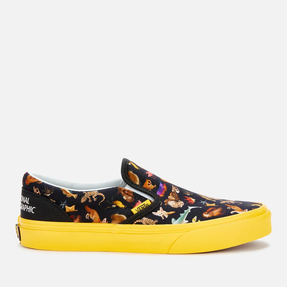 Vans X National Geographic Toddlers' Classic Slip-On Trainers - Photo Ark Image 1