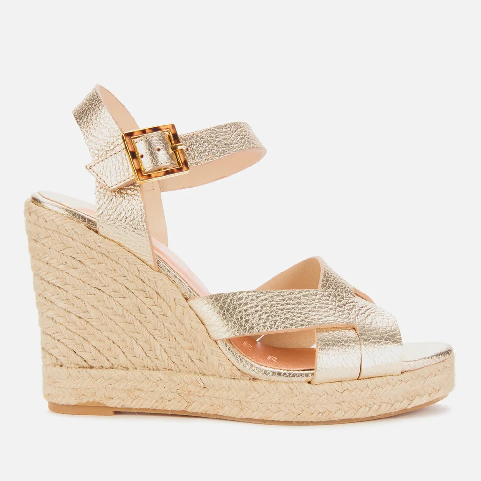 Ted Baker Women's Selanam Wedged Sandals - Gold Image 1
