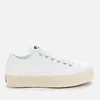 Converse Women's Chuck Taylor All Star Espadrille Ox Trainers - White/Black/Natural - Image 1