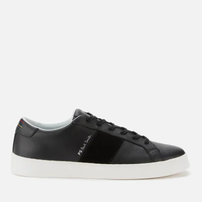 PS Paul Smith Men's Lowe Leather Low Top Trainers - Black