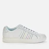 PS Paul Smith Men's Rex Embroidered Stripe Leather Trainers - White - Image 1