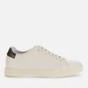Paul Smith Men's Basso Leather Cupsole Trainers - Ivory - Image 1