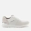 MICHAEL MICHAEL KORS Women's Allie Suede Running Style Trainers - Optic White - Image 1
