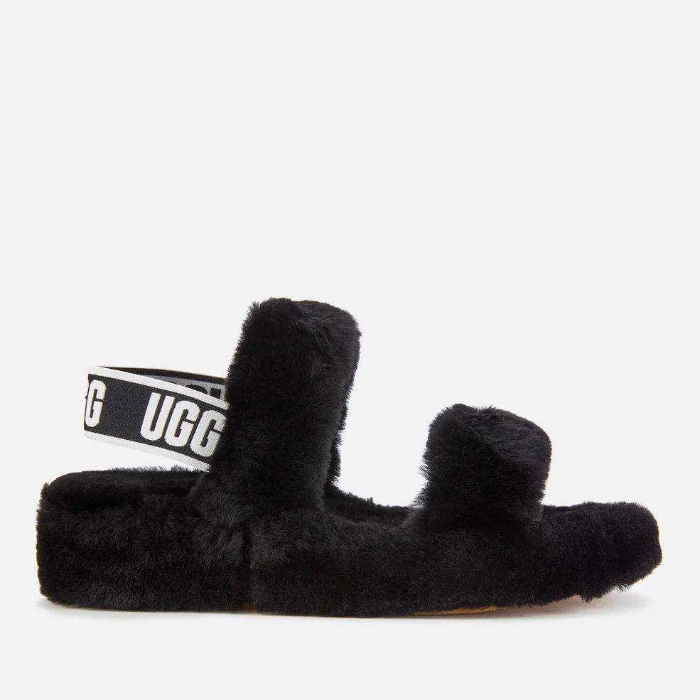 UGG Women's Oh Yeah Slippers - Black Image 1