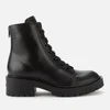 KENZO Women's Pike Leather Lace Up Boots - Black - Image 1