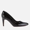 Clarks Women's Laina Rae 2 Patent Leather Court Shoes - Black - Image 1