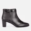 Clarks Women's Kaylin60 Leather Heeled Ankle Boots - Black - Image 1