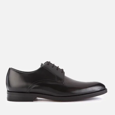 Clarks Men's Oliver Lace Leather Derby Shoes - Black