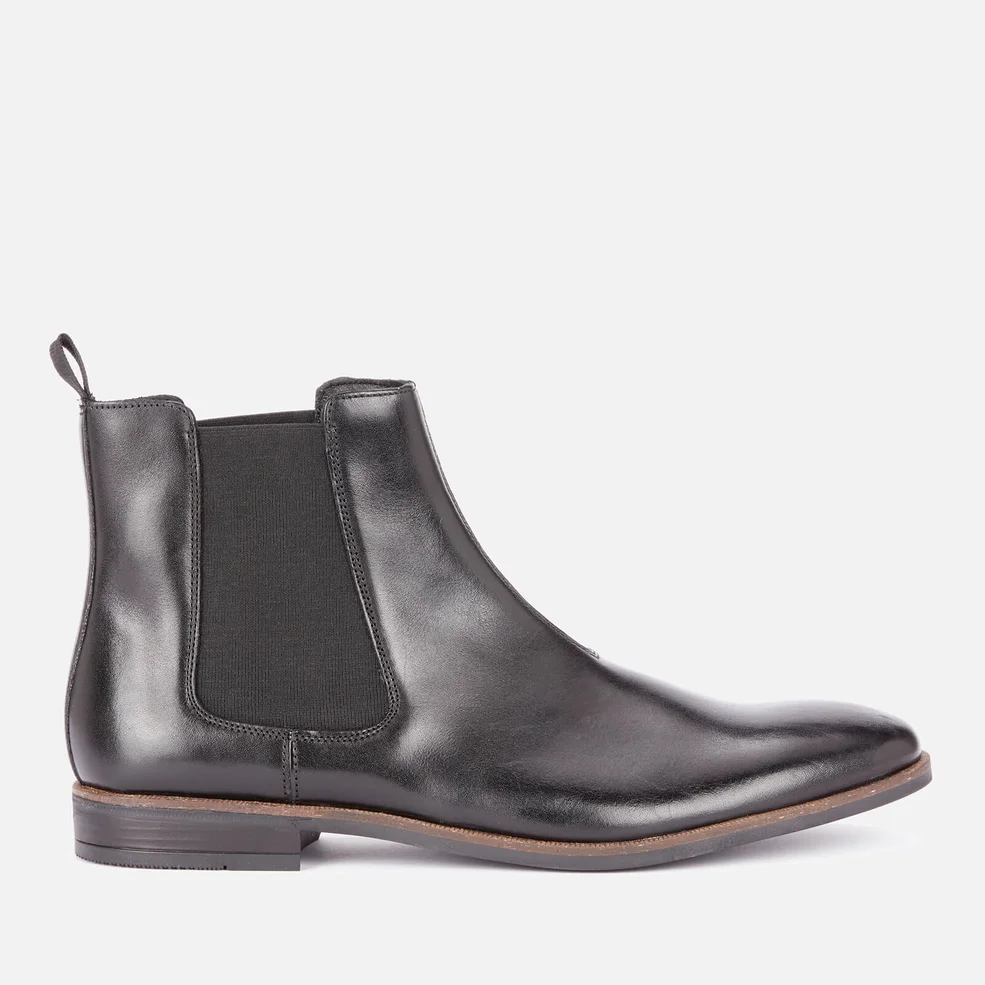 Clarks Men's Stanford Top Leather Chelsea Boots - Black Image 1