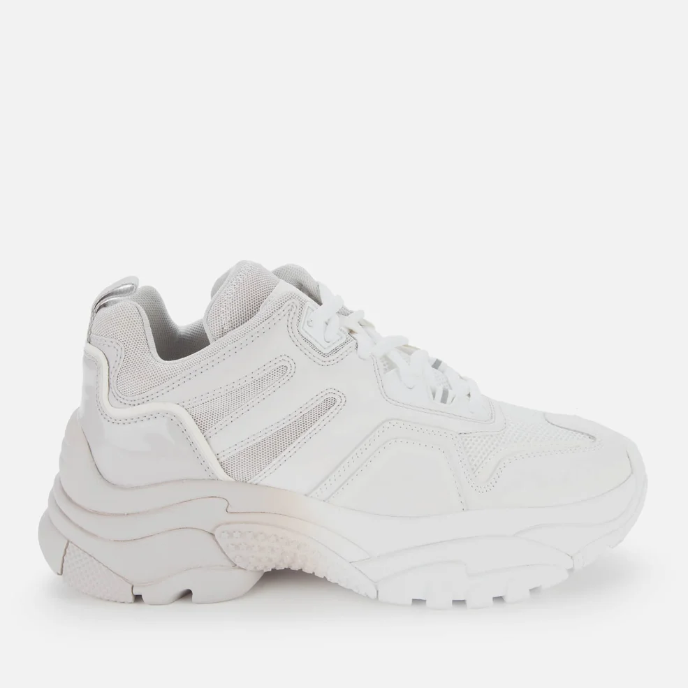 Ash Women's Active Chunky Trainers - White/Grey Image 1
