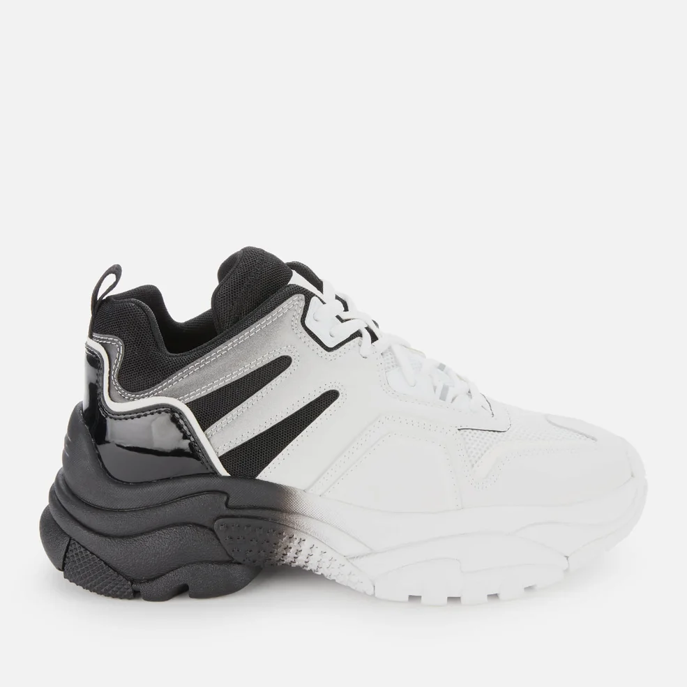 Ash Women's Active Chunky Trainers - White/Black Image 1