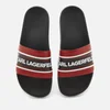 KARL LAGERFELD Men's Kondo Contrast Slide Sandals - Red - Image 1