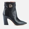 Coach Women's Teri Leather Heeled Boots - Black - Image 1