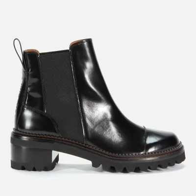 See By Chloé Women's Leather Chelsea Boots - Black