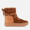 See By Chloé Women's Suede/Leather Snow Boots - Tan - Image 1
