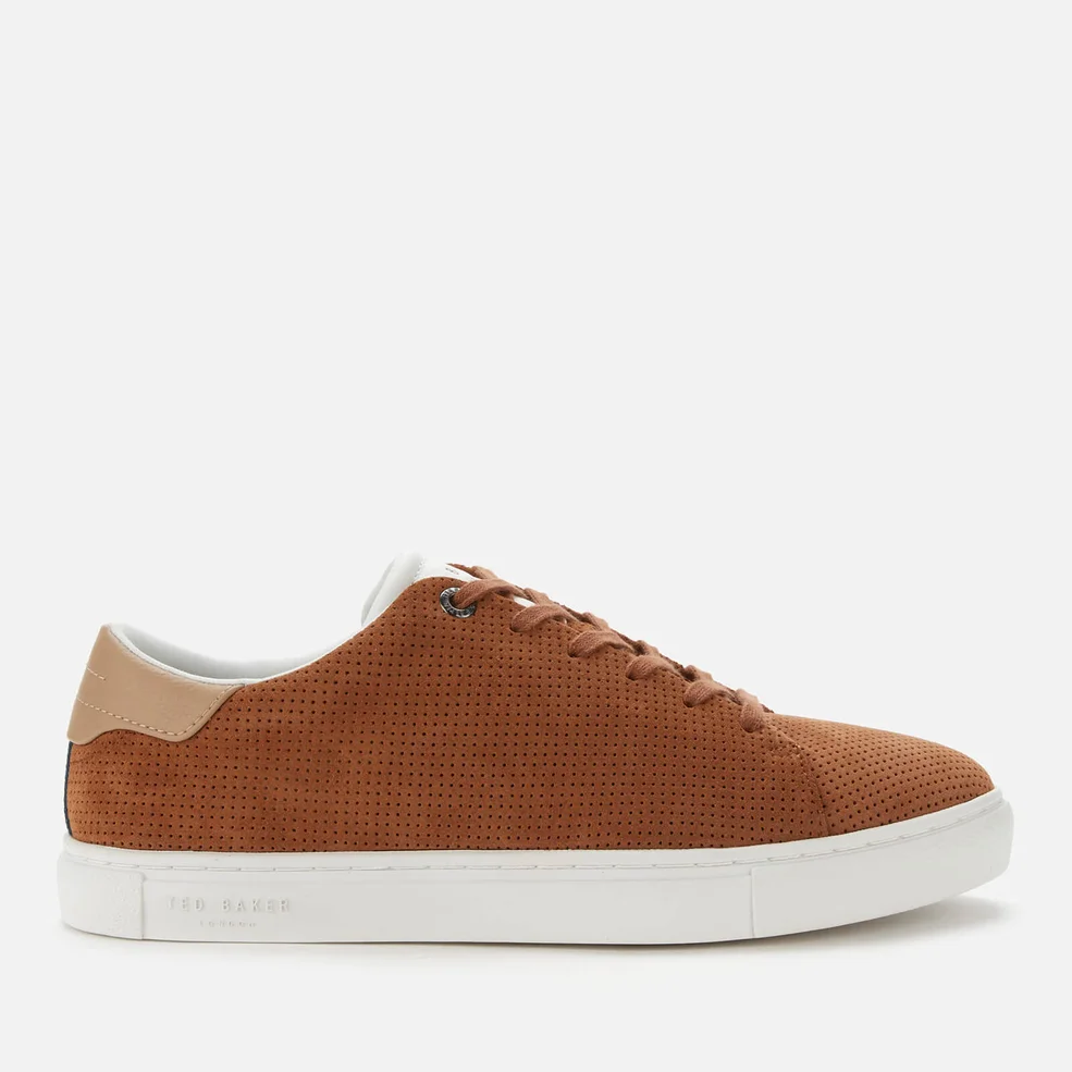 Ted Baker Men's Runner Suede Cupsole Trainers - Tan Image 1