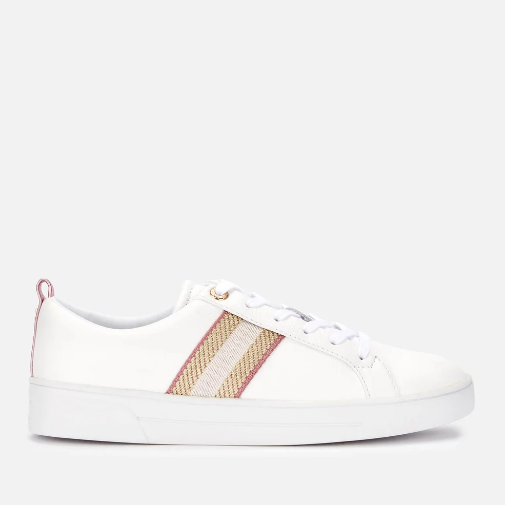 Ted Baker Women's Baily Leather Low Top Trainers - White Image 1