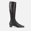 BY FAR Women's Edie Leather Knee High Boots - Black - Image 1
