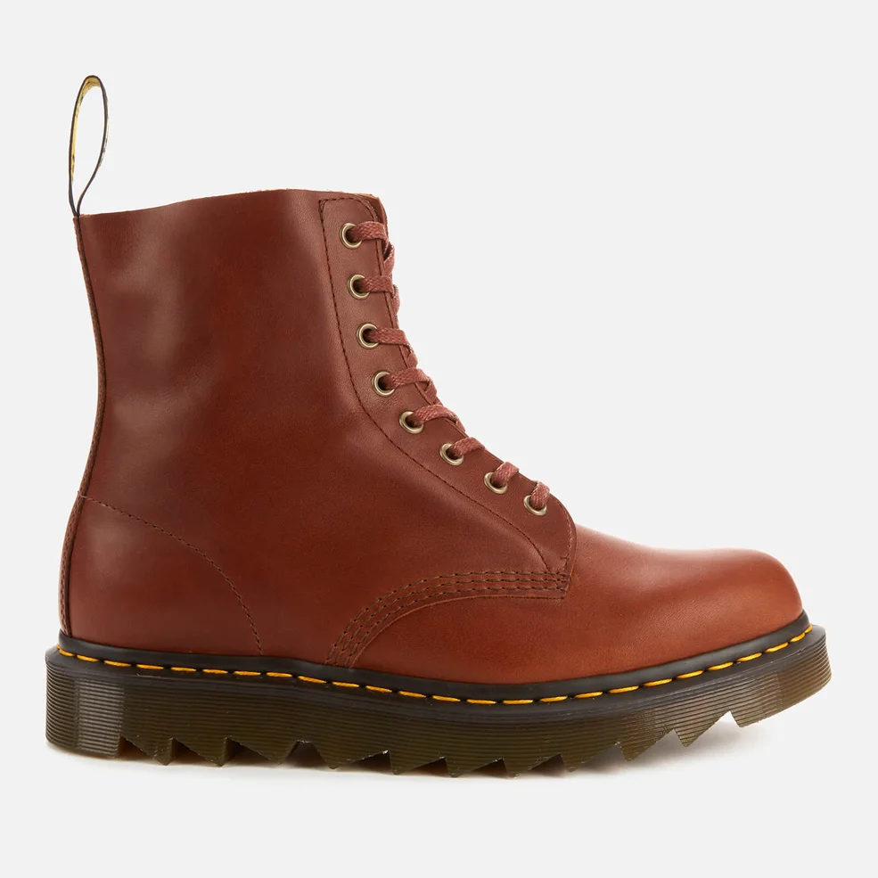 Dr. Martens Men's 1460 Pascal Ziggy Leather 8-Eye Boots - Tan Image 1