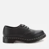 Dr. Martens Women's 1461 Pascal Hdw Virginia Leather 3-Eye Shoes - Black - Image 1