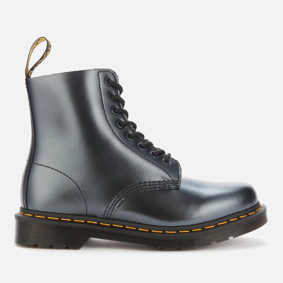 Dr. Martens Women's 1460 Pascal Chroma 8-Eye Boots - Silver Image 1