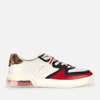 Coach Women's Citysole Court Trainers - Chalk/Electric Red - Image 1