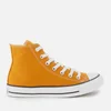 Converse Chuck Taylor All Star Hi-Top Trainers - Saffron Yellow - Image 1