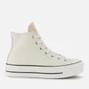 Converse Women's Chuck Taylor All Star Lift Hi-Top Trainers - Pale Putty/Farro/Egret - Image 1