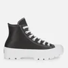Converse Women's Chuck Taylor All Star Lugged Hi-Top Trainers - Black/White/White - Image 1