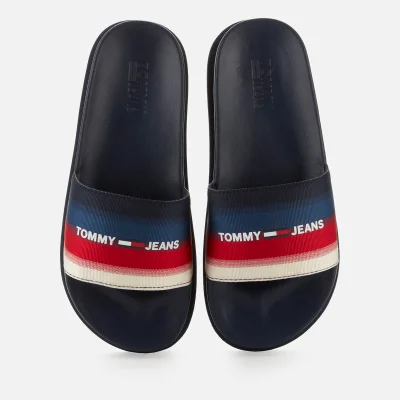 Tommy Jeans Women's Degrade Flatform Pool Slide Sandals - Twilight Navy