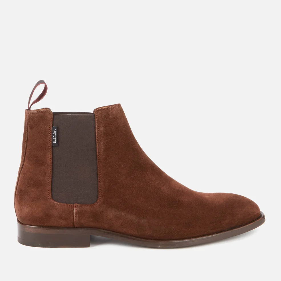 PS Paul Smith Men's Gerald Suede Chelsea Boots - Chocolate Image 1