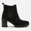 UGG Women's Hazel Waterproof Leather Heeled Chelsea Boots - Black - Image 1