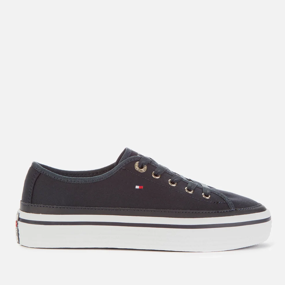 Tommy Hilfiger Women's Kelsey Corporate Flatform Trainers - Midnight Image 1