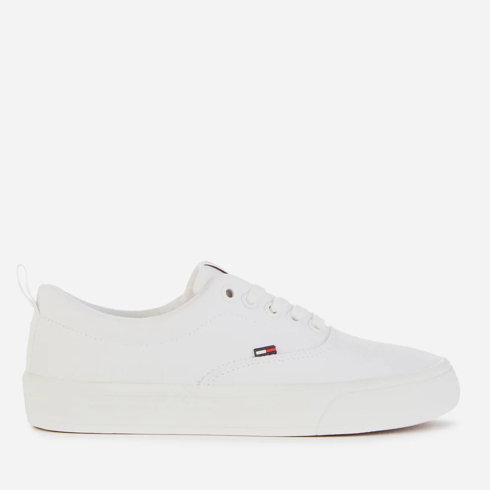 Tommy Jeans Women's Virginia Classic Canvas Trainers - White Image 1