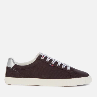 Tommy Jeans Women's Hazel Casual Canvas Trainers - Midnight