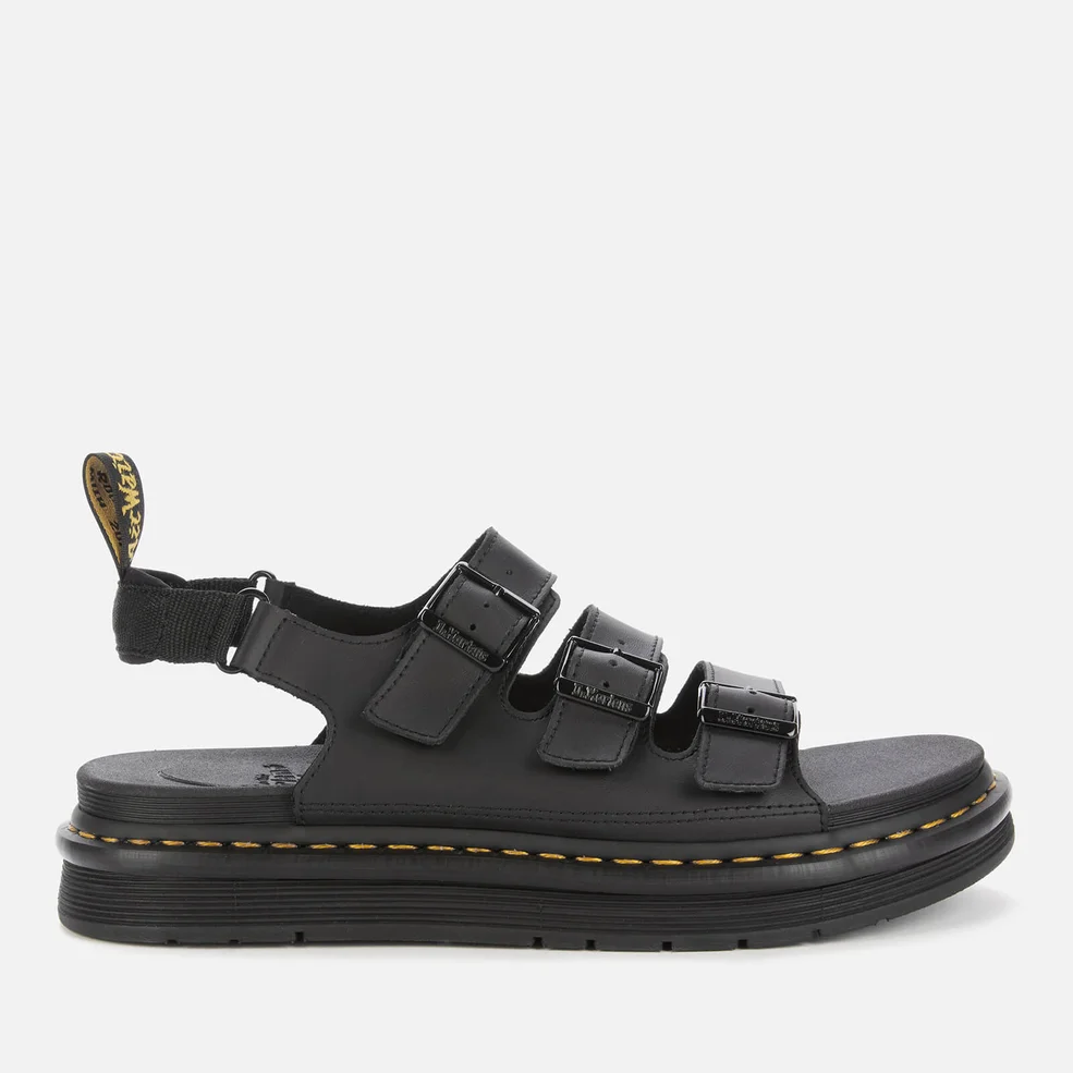 Dr. Martens Men's Solomon Hydro Leather Sandals - Black Image 1