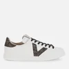 Victoria Women's Sustainable Leather Tennis Trainers - Negro - Image 1