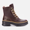 Timberland Women's Malynn Mid Lace Waterproof Leather Boots - Dark Brown - Image 1