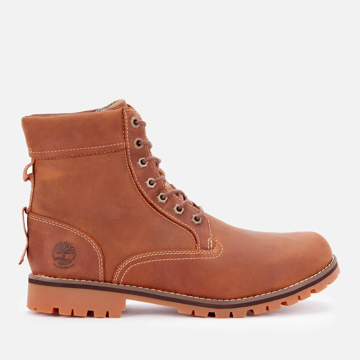 Timberland Men's Rugged Waterproof Leather II 6 Inch Boots - Rust Image 1